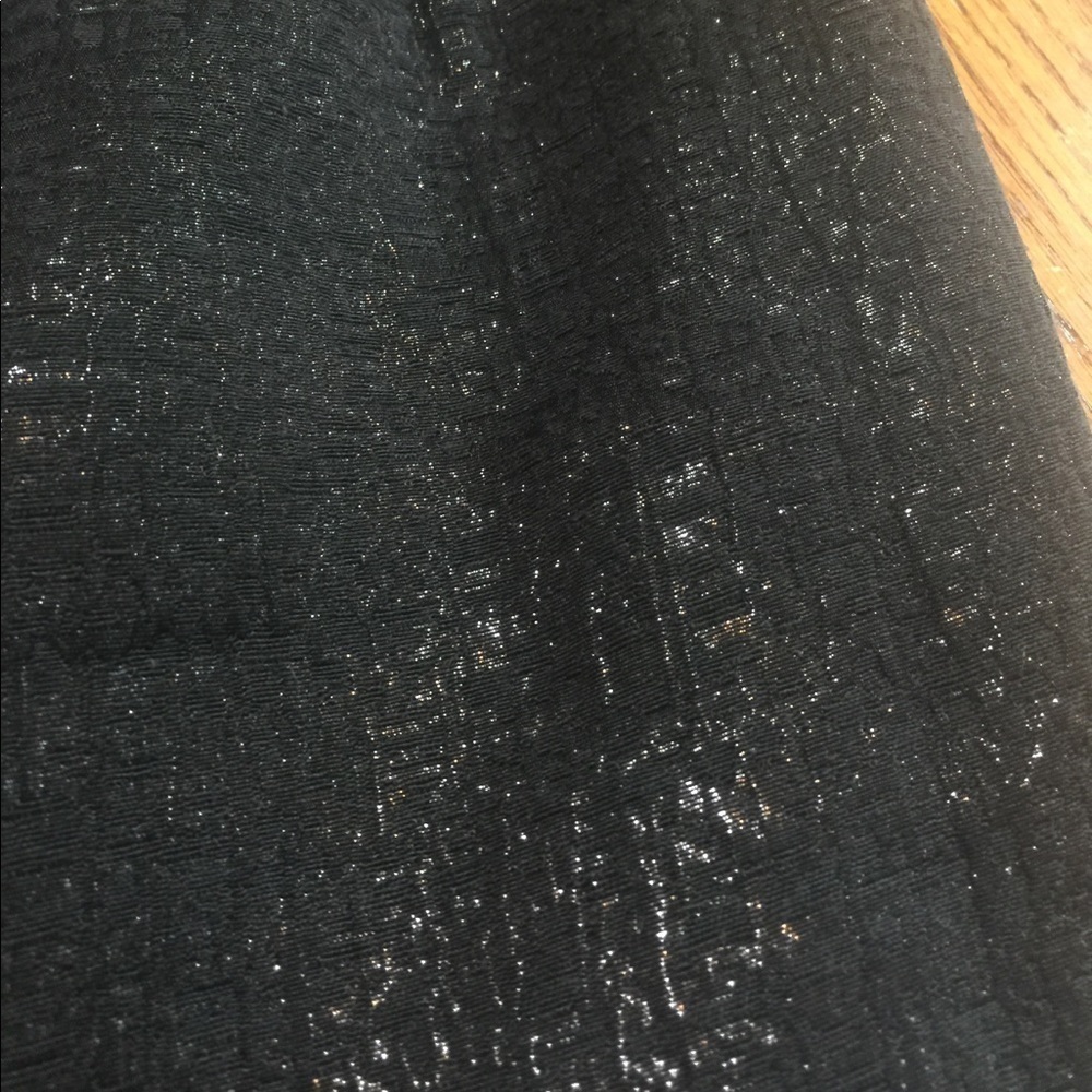 🆕 Banana Republic Black Shimmer Skirt 6 - Picture 4 of 6
